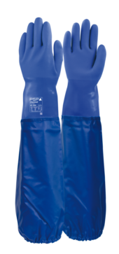 40-466 Chemical PVC Blue Werkhandschoen